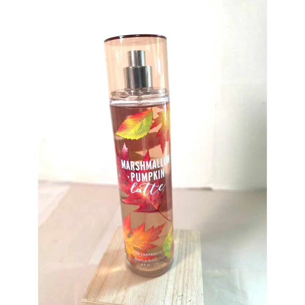 New Marshmallow Pumpkin Latte Bath & Body Mist Spray 8 oz